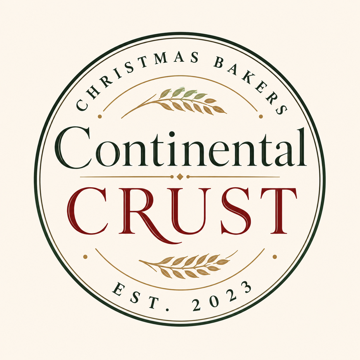 Continental Crust Christmas Bakers, established 2023